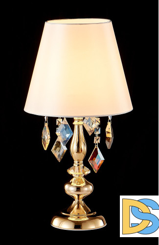 Настольная лампа Crystal Lux Mercedes LG1 Gold/Color