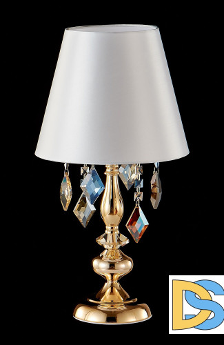 Настольная лампа Crystal Lux Mercedes LG1 Gold/Color