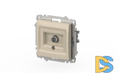 Розетка для TV с экраном (концевая) ELBI Zena Vega 609-010300-273