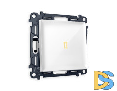 Комплект механизма 1-кл выключателя с подсветкой Ambrella Volt Alfa MA102010