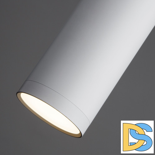 Подвесной светильник Eurosvet Double Topper 50135/1 LED хром/белый