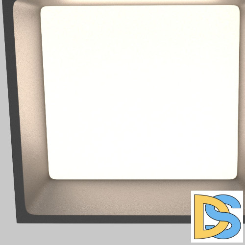 Встраиваемый светильник Maytoni Okno DL056-24W3-4-6K-B