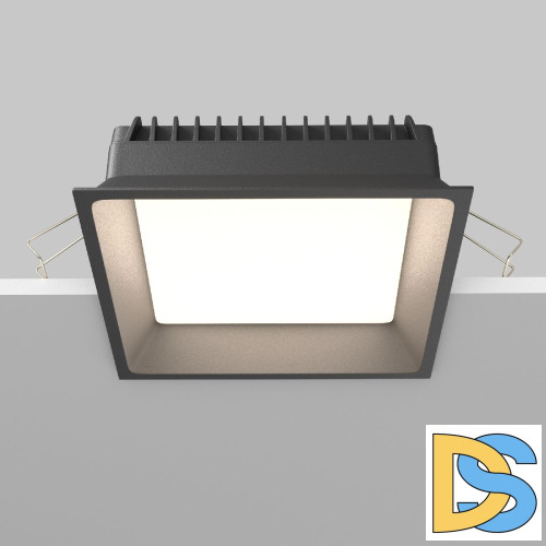 Встраиваемый светильник Maytoni Okno DL056-24W3-4-6K-B