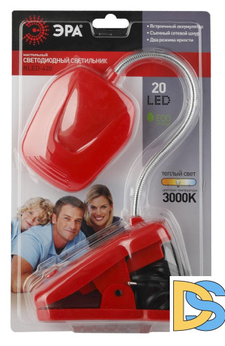 Настольная лампа Эра NLED-420-1.5W-R Б0005540