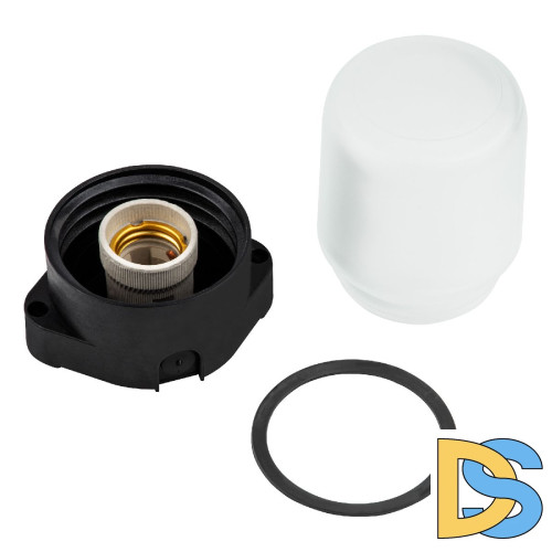 Потолочный светильник Uniel UWL-K01R 60W/E27 IP65 BLACK UL-00011472