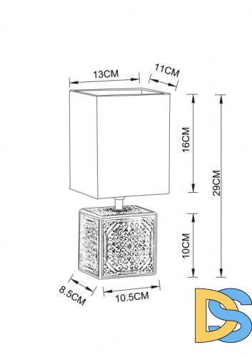 Настольная лампа ARTE Lamp A4429LT-1BA