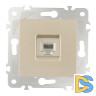 Розетка телефонная RJ11 Arte Milano 203.51-1.shampan