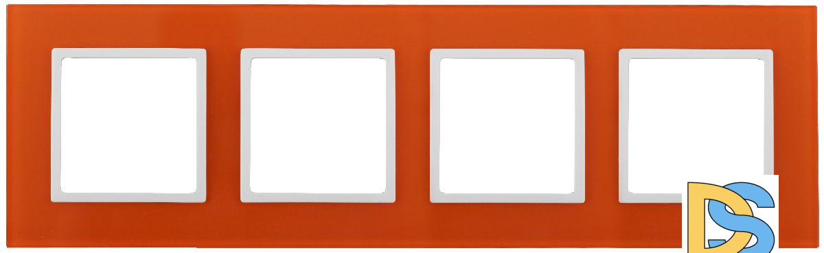 Рамка на 4 поста Эра 14-5104-22 Б0034531