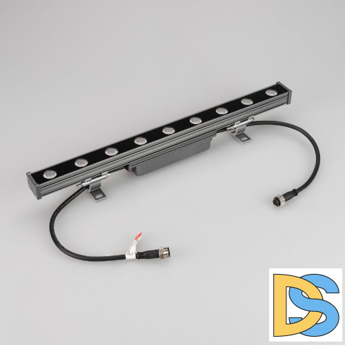 Линейный прожектор Arlight AR-LINE-500-9W Warm3000 (GR, 15x60 deg, 230V) 041724