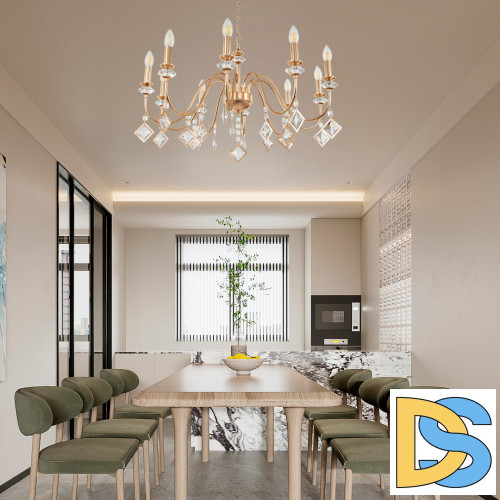 Подвесная люстра Arte Milano 342101/10 FGD