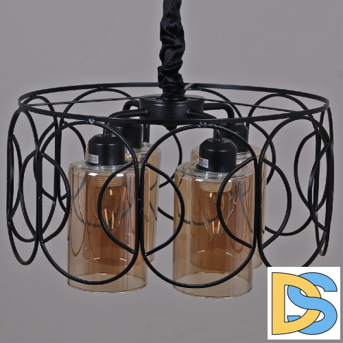 Подвесная люстра Reluce 03883-0.4-04 BK