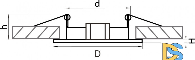 Встраиваемый светильник Lightstar Lega 16 011017