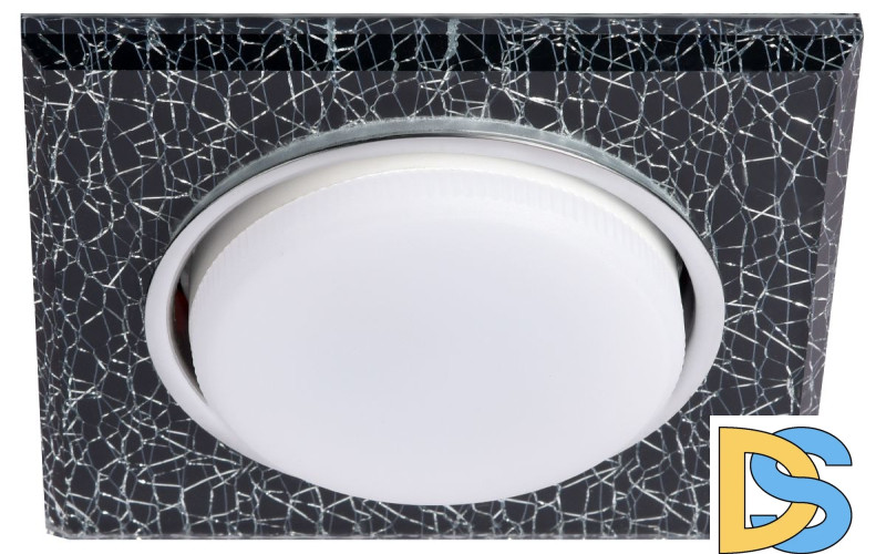 Встраиваемый светильник Эра DK LD50 WH/BK Б0057469