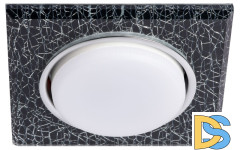 Встраиваемый светильник Эра DK LD50 WH/BK Б0057469