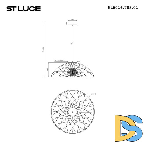 Подвесной светильник ST Luce Bound SL6016.703.01
