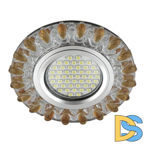 Встраиваемый светильник Fametto Luciole DLS-L148 Gu5.3 Glassy/Tea