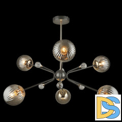 Люстра на штанге Reluce 04901-0.3-06 COFFEE+FGD