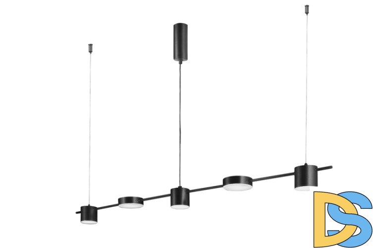 Подвесной светильник Crystal Lux Tristan TRISTAN SP5 L1200 BLACK