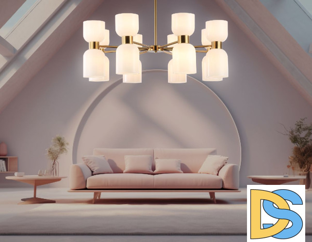 Люстра на штанге Ambrella Light High Light Heigh Light LH56095