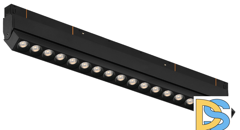 Трековый магнитный светильник iLedex Vision SMART 4822-003-L350-18W-38DG-BK