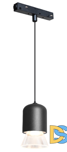 Трековый магнитный светильник iLedex Vision 4822-015-D72-8W-38DG-4000K-BK