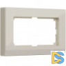 Рамка для двойной розетки Werkel (слоновая кость) W0081803