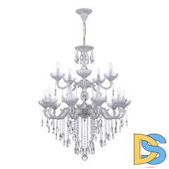 Подвесная люстра Bohemia Ivele Crystal AL78101/10+5/250/2D B WMN P Clear/M-1F