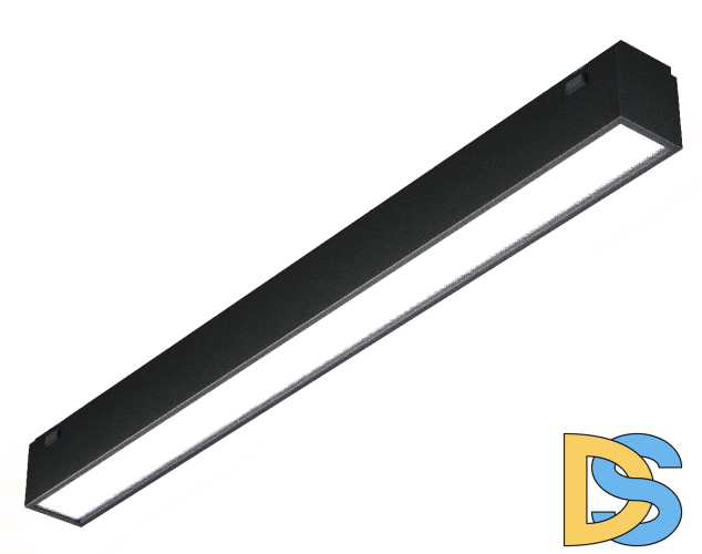 Трековый магнитный светильник iLedex Vision 4825-038-L293-12W-110DG-3000K-BK