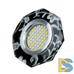 Встраиваемый светильник Elvan TCH-8220/3W-MR16-5.3-Bk