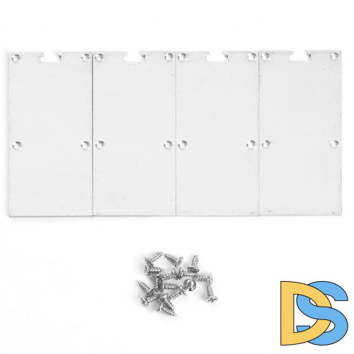 Заглушка без отверстия для профиля CAB266 (комплект 4шт) Feron LD363 48238