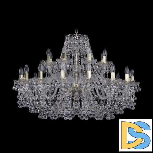 Подвесная люстра Bohemia Ivele Crystal 1409/16+8/360 G
