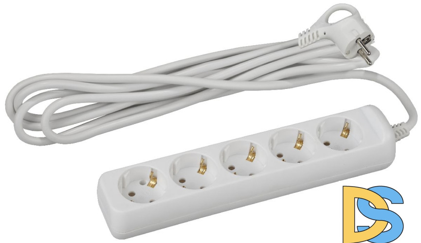 Удлинитель электрический Эра U-5e-5m-3x1 Б0028377