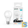 Лампа светодиодная Gauss E27 7W 4100K матовая 23227A