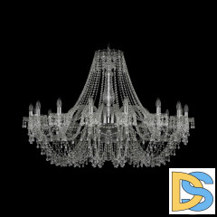 Подвесная люстра Bohemia Ivele Crystal 1410/16/460 Ni V0300