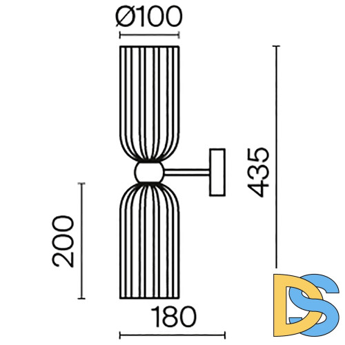 Бра Maytoni Antic MOD302WL-02GR