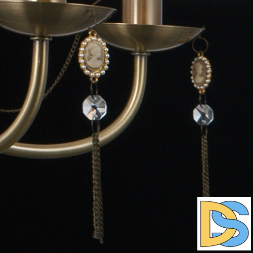 Подвесная люстра Illumico IL0023-5PSQ-24 AB CASTOR