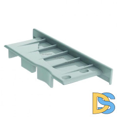 Заглушка Arlight ALU-WALL левая с отверстием 014904