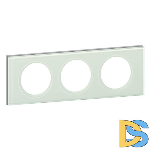 Рамка 3-постовая Legrand Celiane смальта белая глина 069313