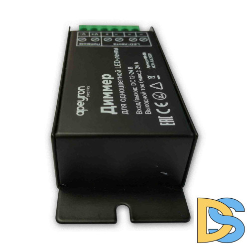 Диммер Apeyron 12/24В 288/576Вт 3 канала*8А IP20 пульт easy control радио 04-38