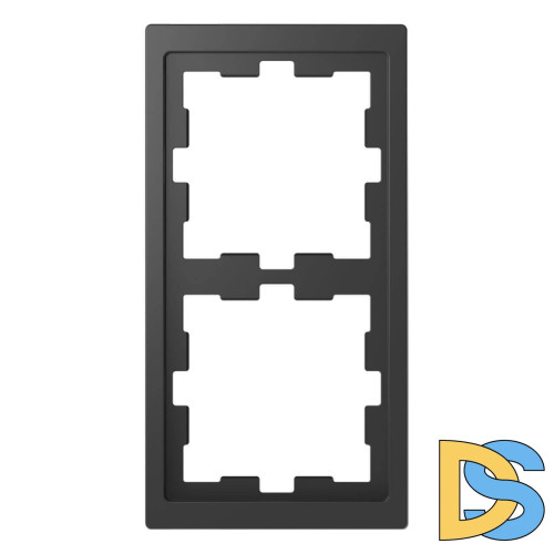 Рамка 2-постовая Schneider Electric Merten D-Life MTN4020-6534
