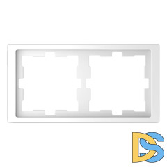 Рамка 2-постовая Schneider Electric Merten D-Life MTN4020-6535