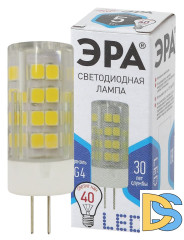 Лампа светодиодная Эра G4 5W 4000K LED JC-5W-220V-CER-840-G4 Б0027858