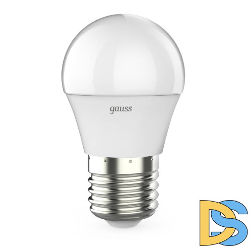 Лампа светодиодная диммируемая Gauss E27 7W 3000K матовая 105102107-S