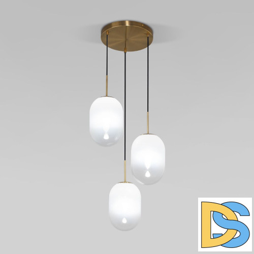 Подвесной светильник Eurosvet Loona 60161/3 латунь a065613