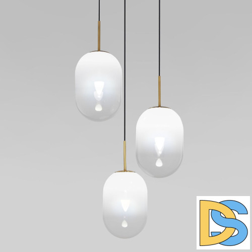 Подвесной светильник Eurosvet Loona 60161/3 латунь a065613