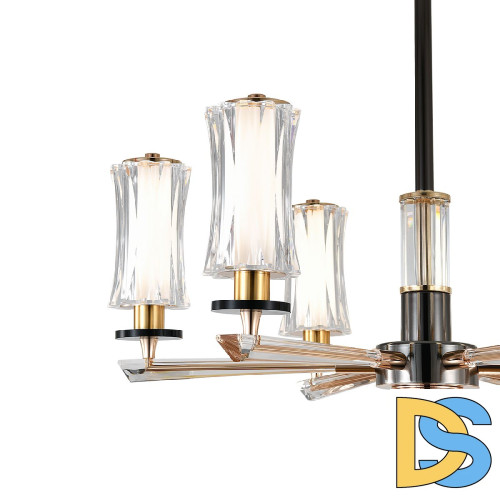 Люстра на штанге Indigo Grandioso 13038/6R Black V000185L