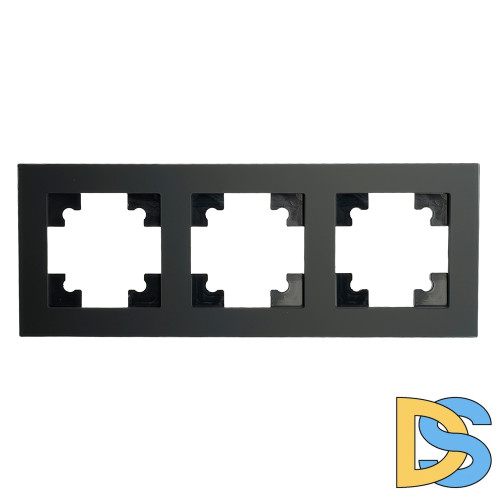 Рамка трехместная Stekker GFR00-7003-05М Катрин 49602