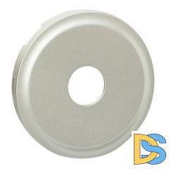 Лицевая панель Legrand Celiane розетки TV титановая 068582