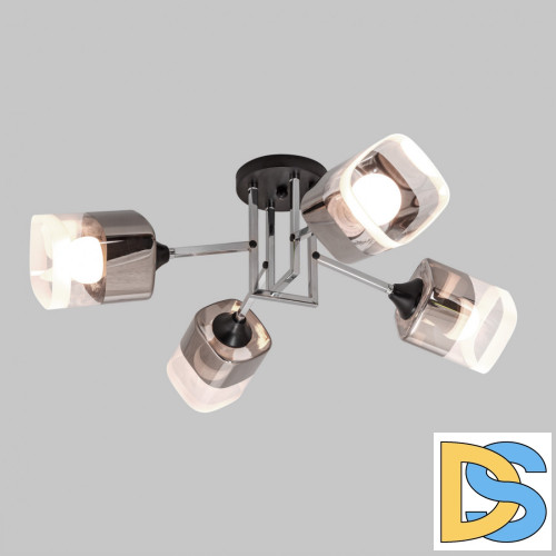 Потолочная люстра IMEX MD.2184-4-S-BK+CH