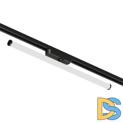 Трековый однофазный светильник Denkirs Strom DK6648-BK